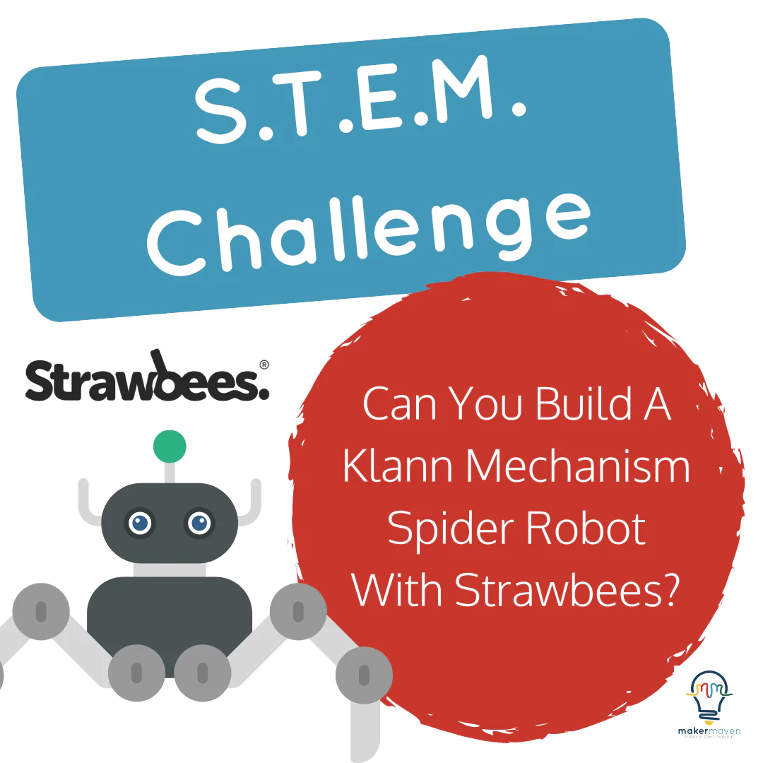 Can You Build A Klann Mechanism Spider Robot With Strawbees?