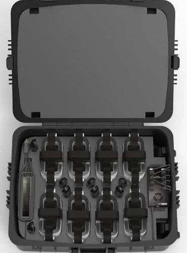 UMETY Hard-sided Mobile Storage and Charging Case