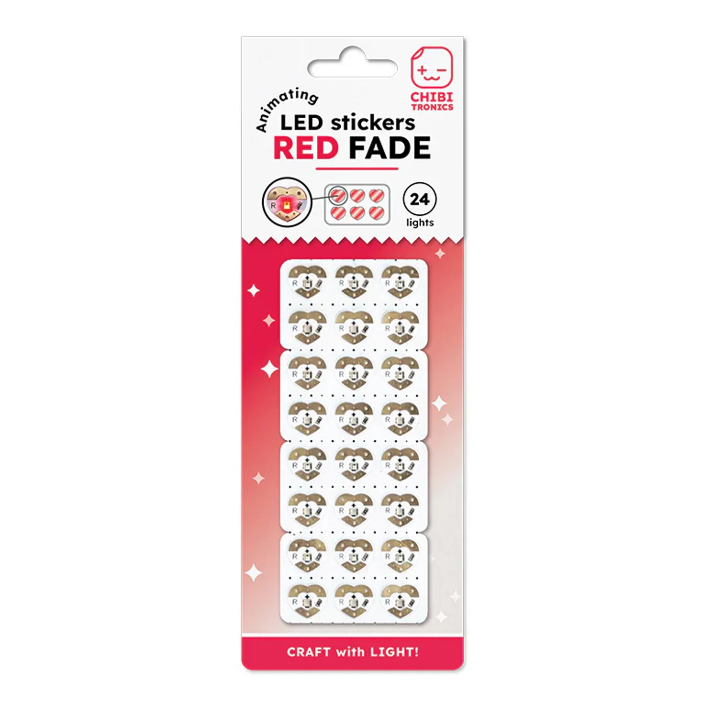 Chibitronics - Animating Red Fade LED 24 Pack