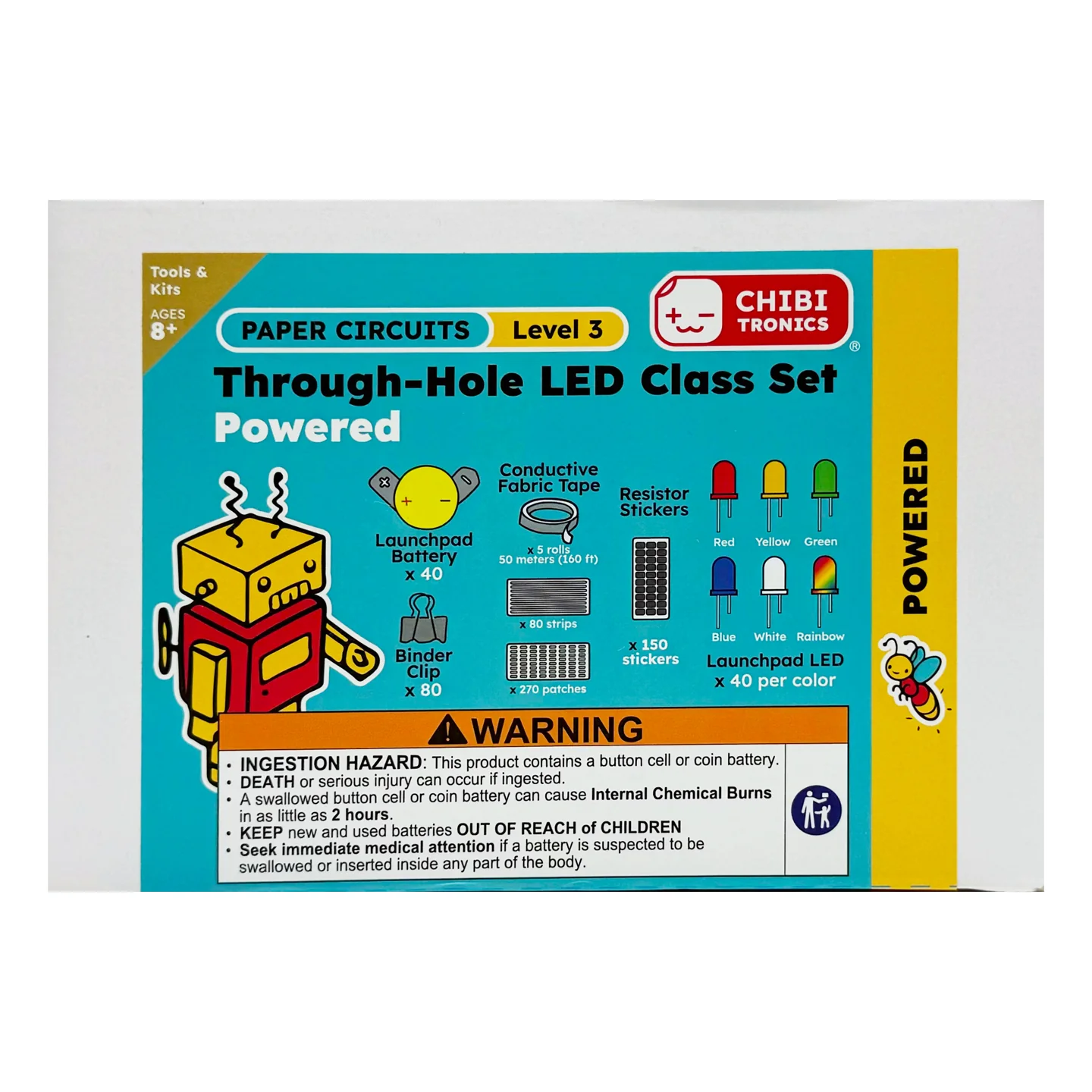 Chibitronics Through-Hole LED Class Set - Powered Paper Circuits Level 3 - Image 4
