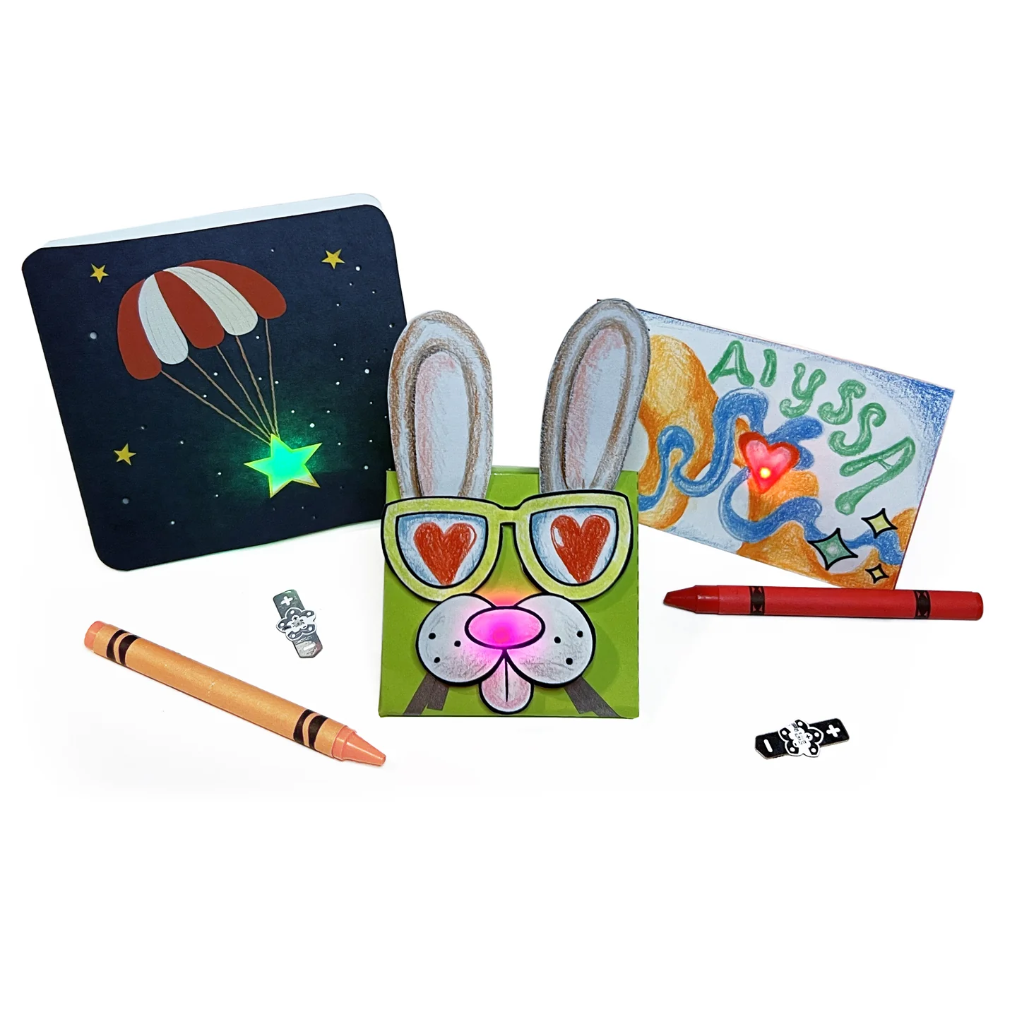 Chibitronics Launchpad LEDs Intro Kit Paper Circuits Level 1 - Image 3