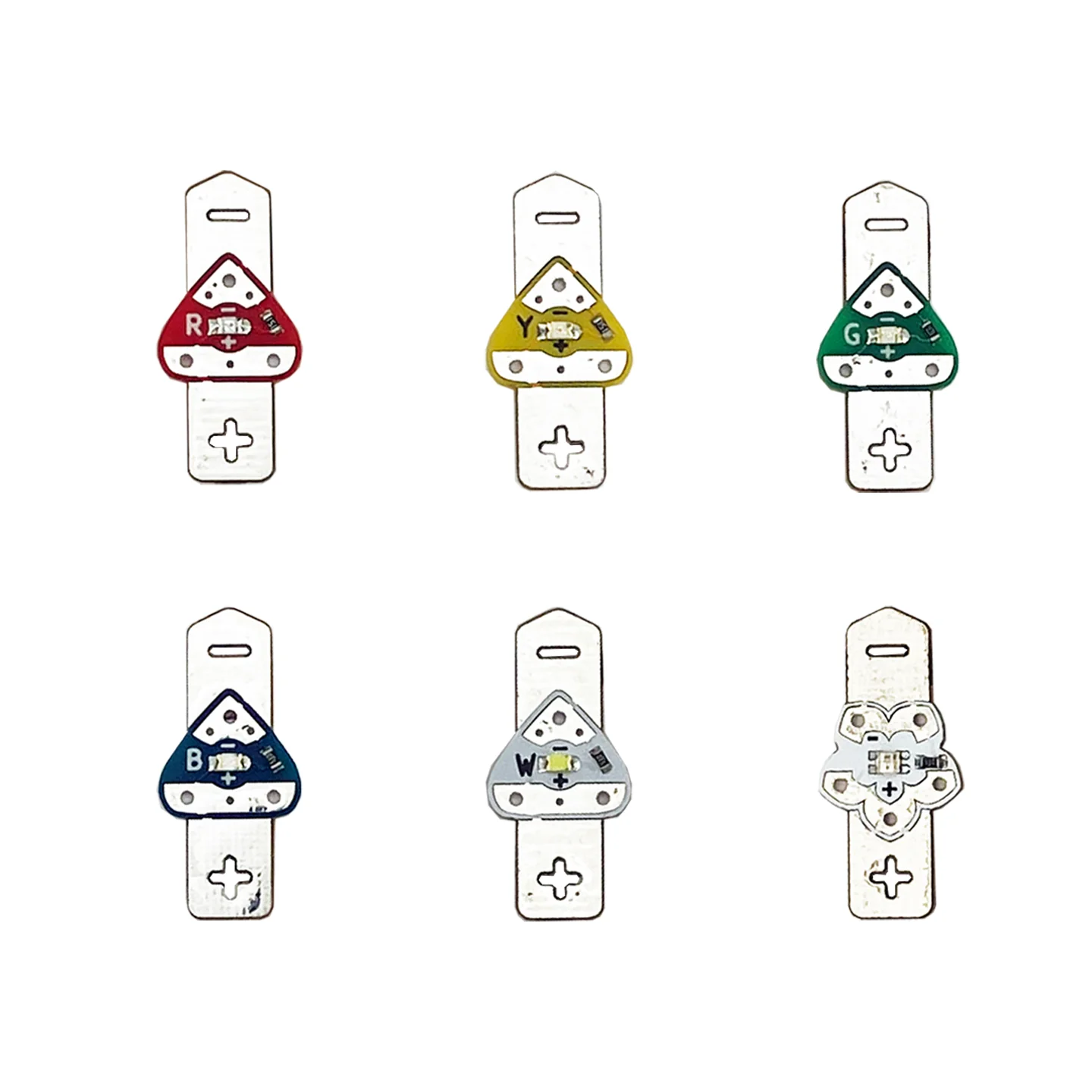 Chibitronics Launchpad LED Variety Nanopack (6 LEDs) - Image 2