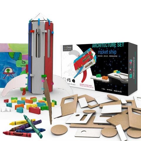 3Dux Rocket Ship Set