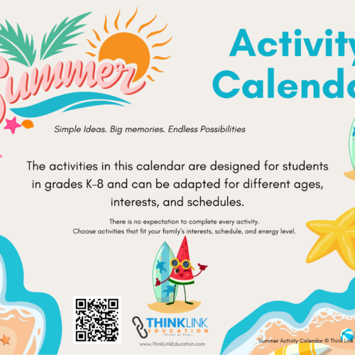 Summer-Activity-Calendar-Page-1 Summer Creativity & Curiosity Activity Calendar (8 Weeks)