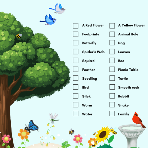 Nature Scavenger Hunt