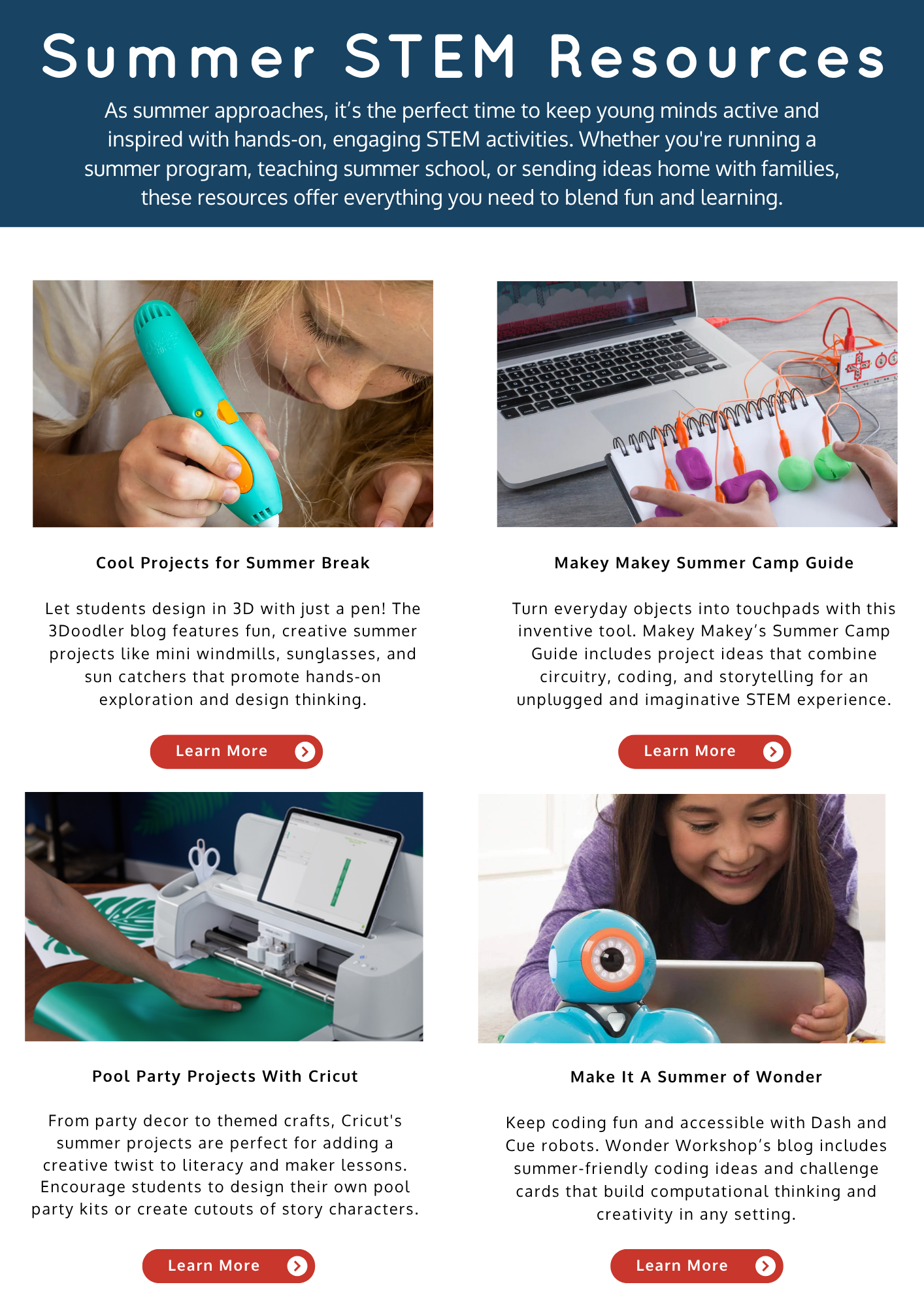 Summer STEM Resources