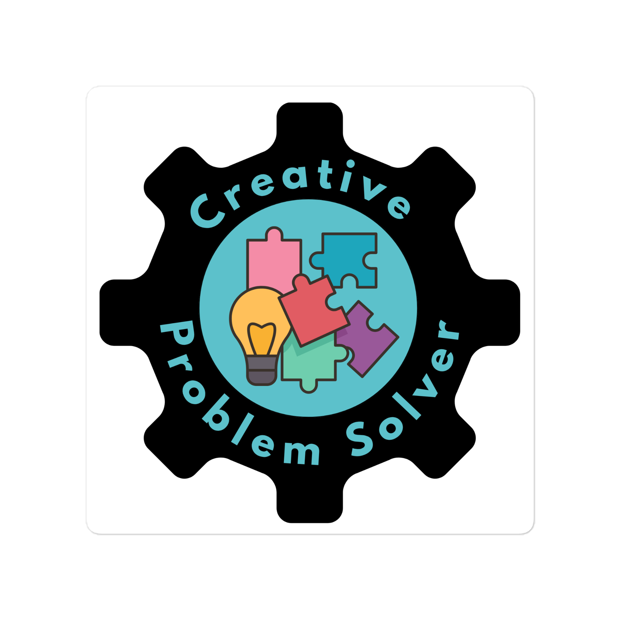 Creative Problem Solver Die-cut stickers