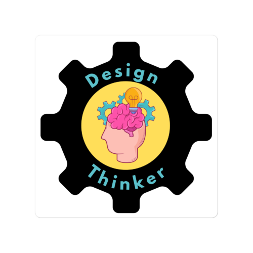Design Thinker Die-cut stickers